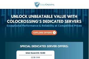 ColoCrossing特别优惠