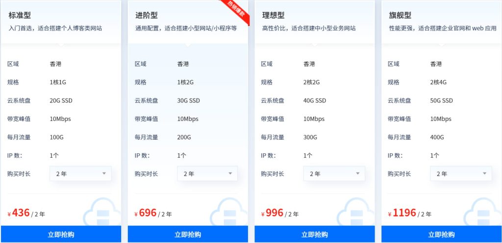 恒创科技香港轻量云服务器