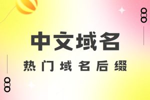 中文域名介绍