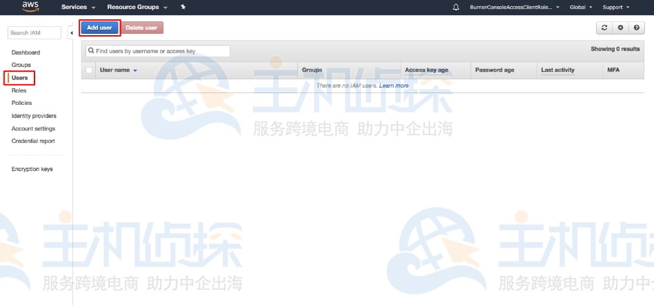 LightSail（非AWS托管）创建IAM策略