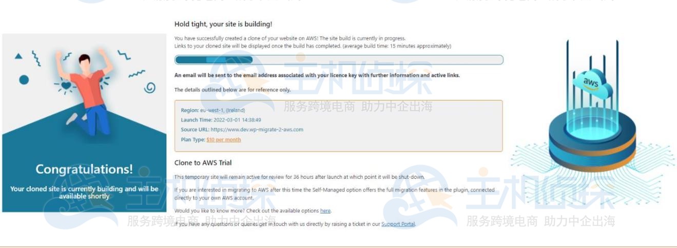 在 AWS 上启动你的网站