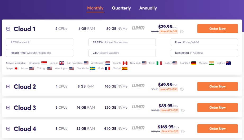 ChemiCloud黑五活动