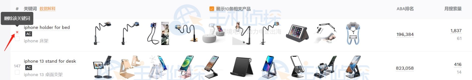 使用卖家精灵构建关键词库