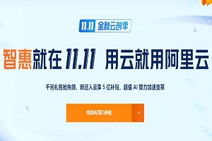 2024阿里云双11活动 轻量服务器低至79元/年 最高可省1728元