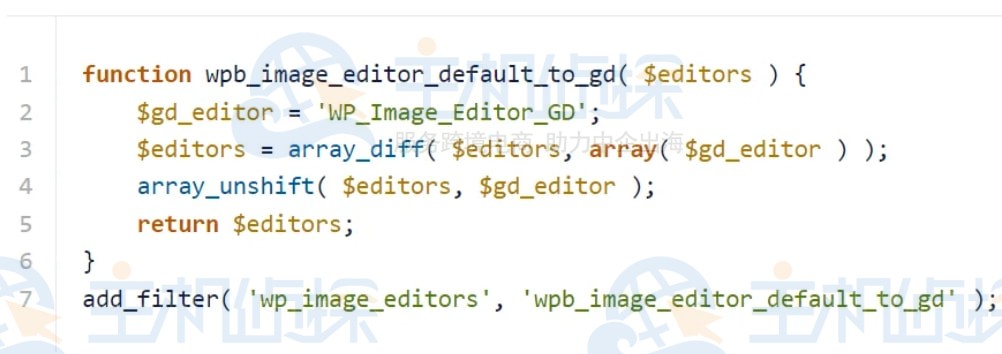 WordPress使用的图像编辑器库