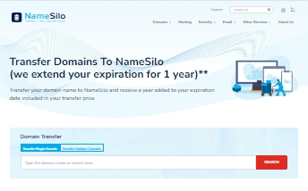 NameSilo域名转入教程