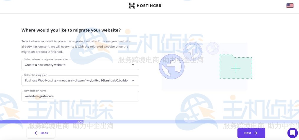 WordPress网站从SiteGround迁移到Hostinger