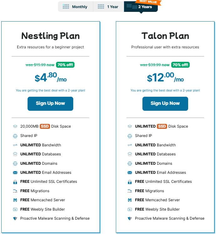 HawkHost半专用主机
