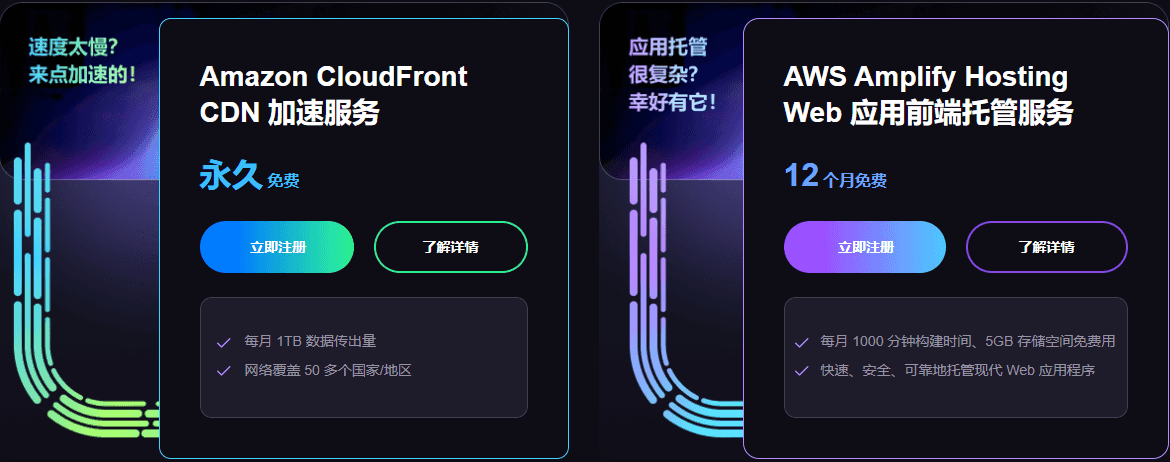 亚马逊云科技个人开发好物年终回馈
