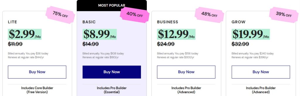 Elementor主机二五折优惠