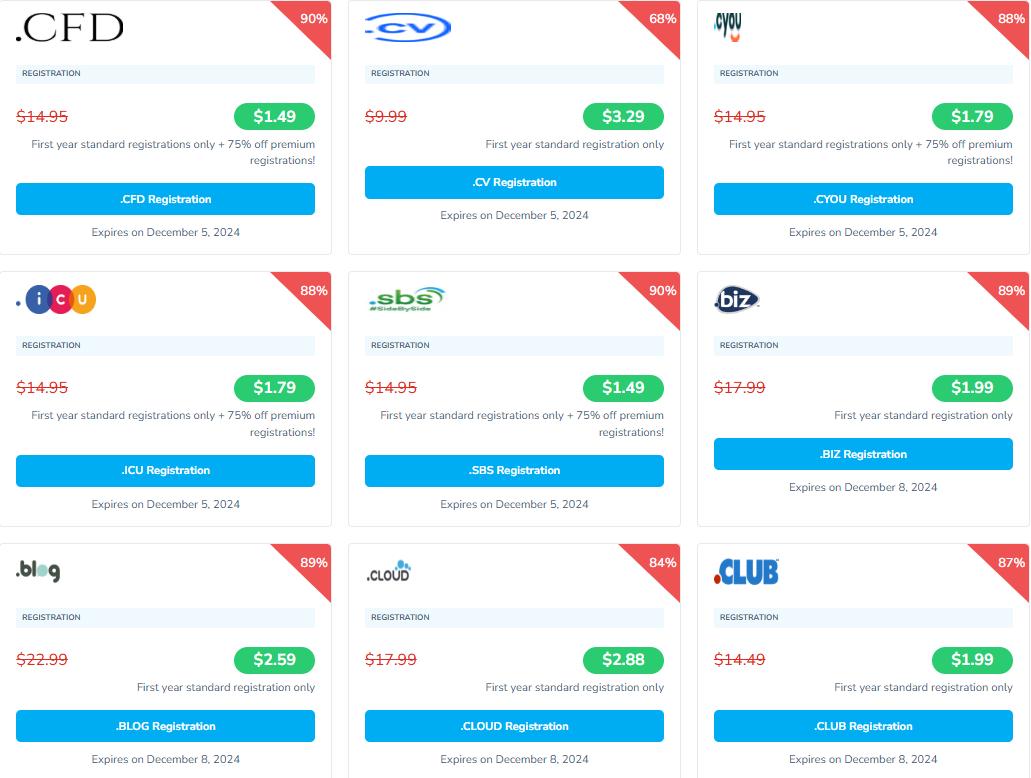 NameSilo域名注册优惠