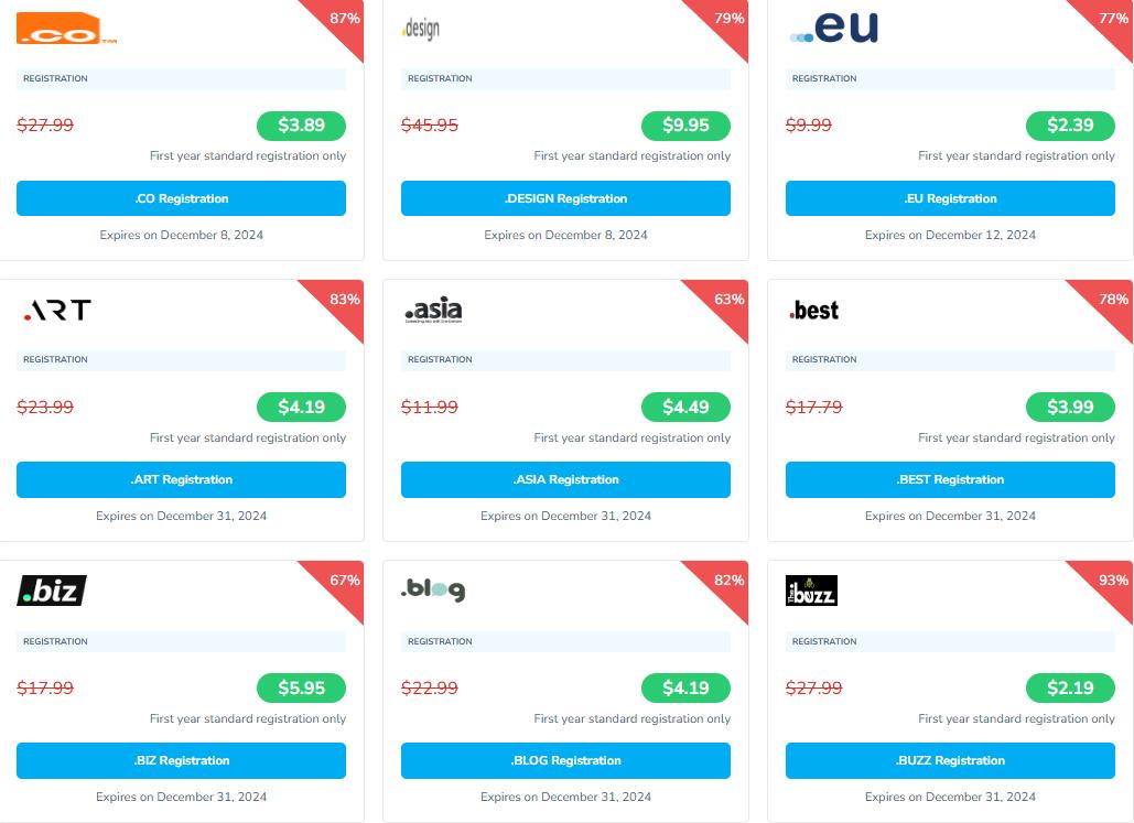 NameSilo域名注册优惠