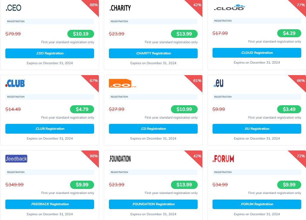 NameSilo域名注册优惠