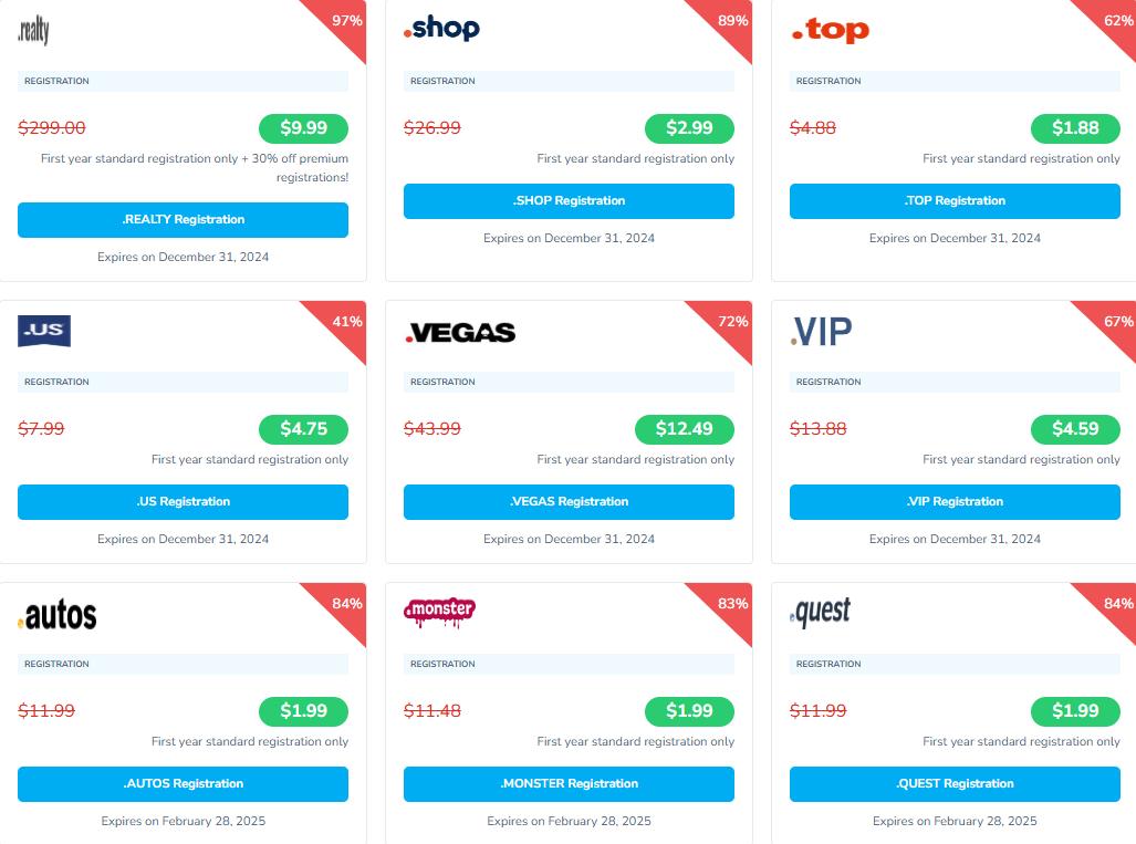 NameSilo域名注册优惠