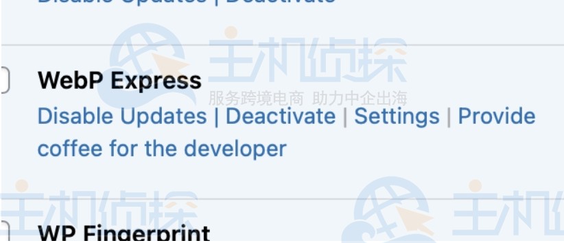 配置WebP Express插件