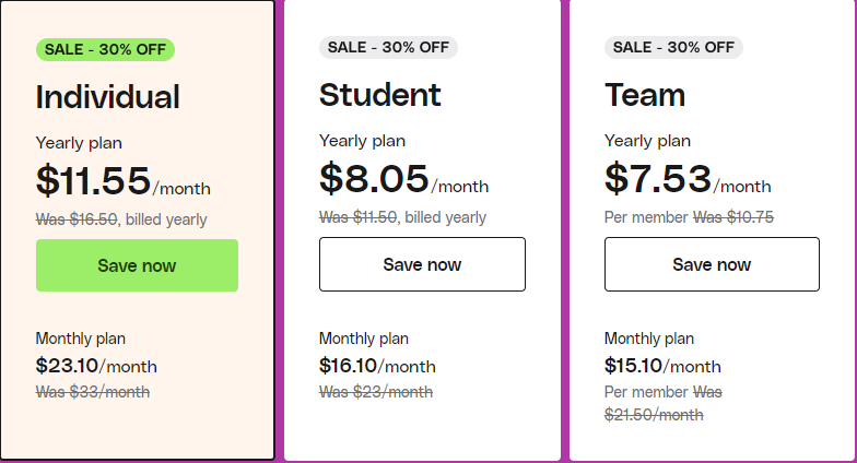 Envato Elements黑五活动