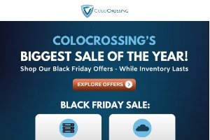 ColoCrossing黑五促销