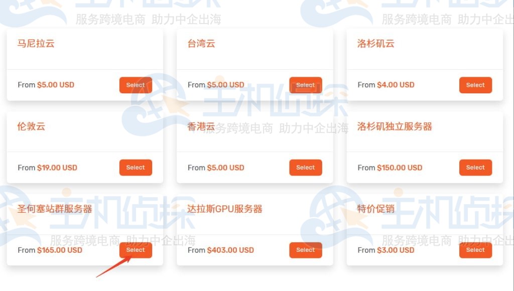 点击圣何塞站群服务器