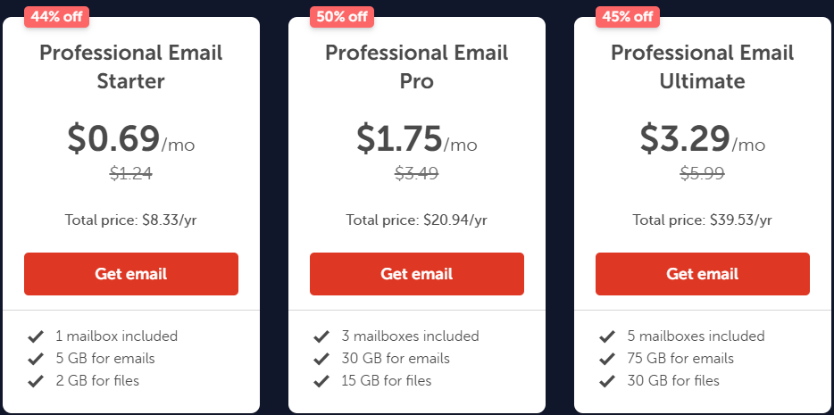 Namecheap黑五活动