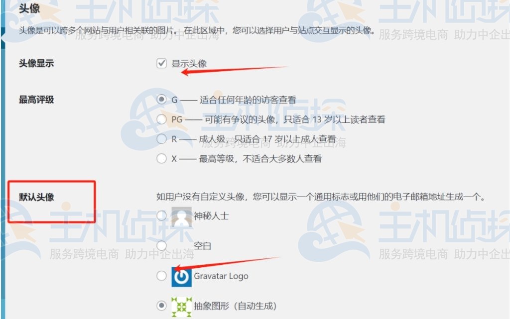 显示评论者头像