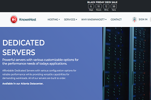 KnownHost黑五大促 英特尔双至强专用服务器仅需$24.5/月