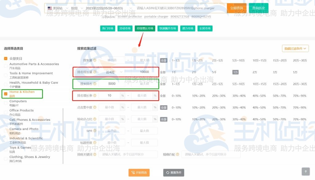 自定义选品操作图