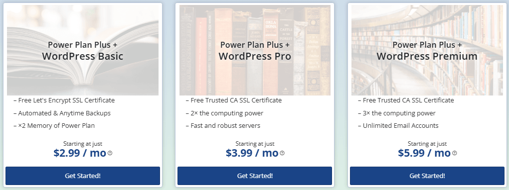 WebHostingPad WordPress主机
