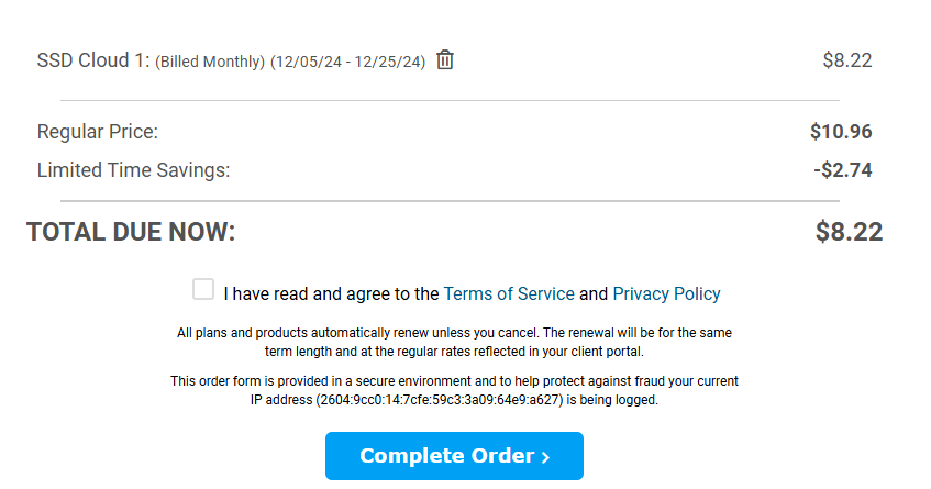 Hostwinds托管欧美Windows VPS价格