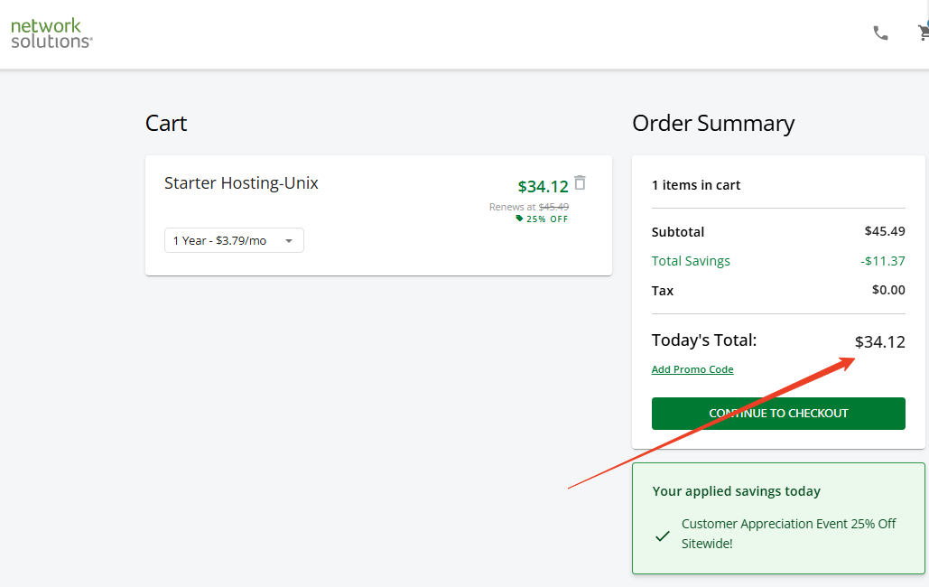 Network Solutions虚拟主机