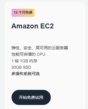 亚马逊云服务器