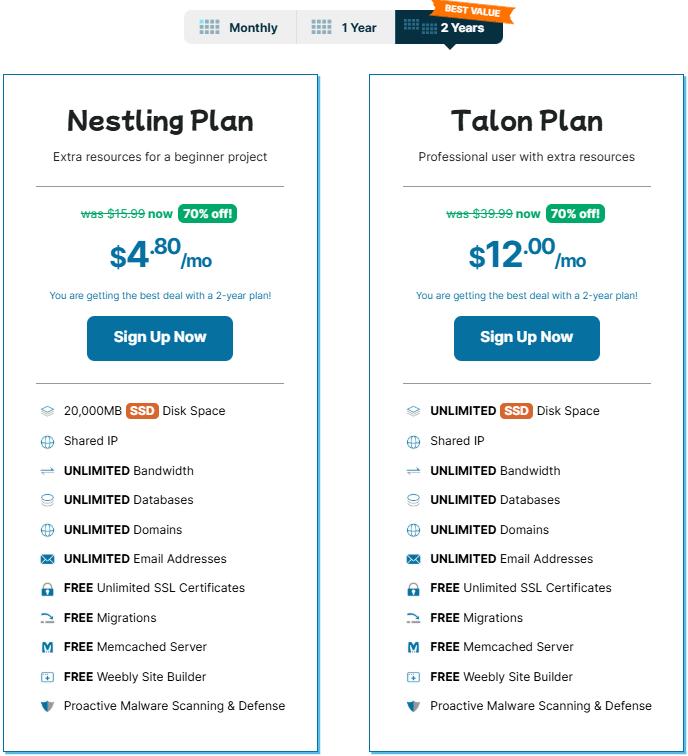 HawkHost半专用主机