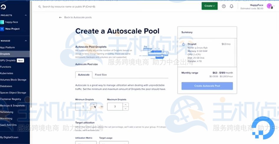 Droplet Autoscale Pools