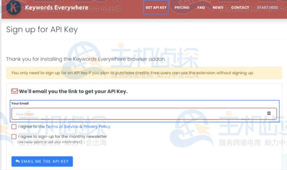 设置Keyword Everywhere