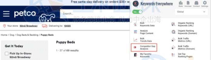 竞争对手差距分析