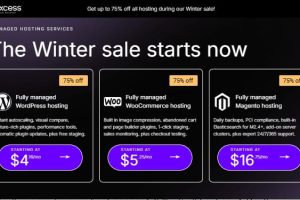 Nexcess冬季促销 全场享高达75%折扣优惠 WordPress主机价格低至$4.16/月