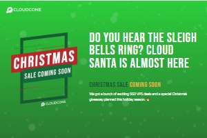 CloudCone圣诞促销