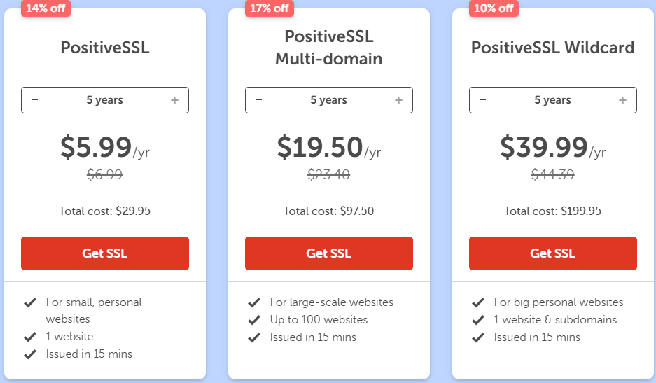 Namecheap网络安全产品