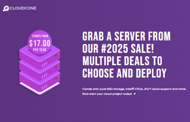 CloudCone2025新年促销