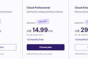 Hostinger云虚拟主机