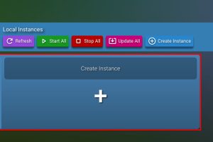 单击 Create Instance