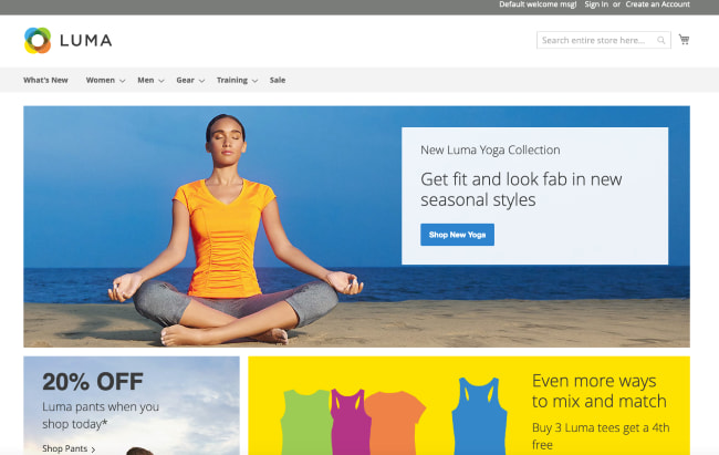 带有图像的店面模型