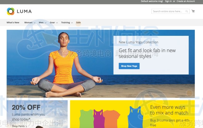 带有图像的店面模型