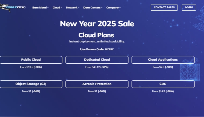 SharkTech新年全场五折特卖