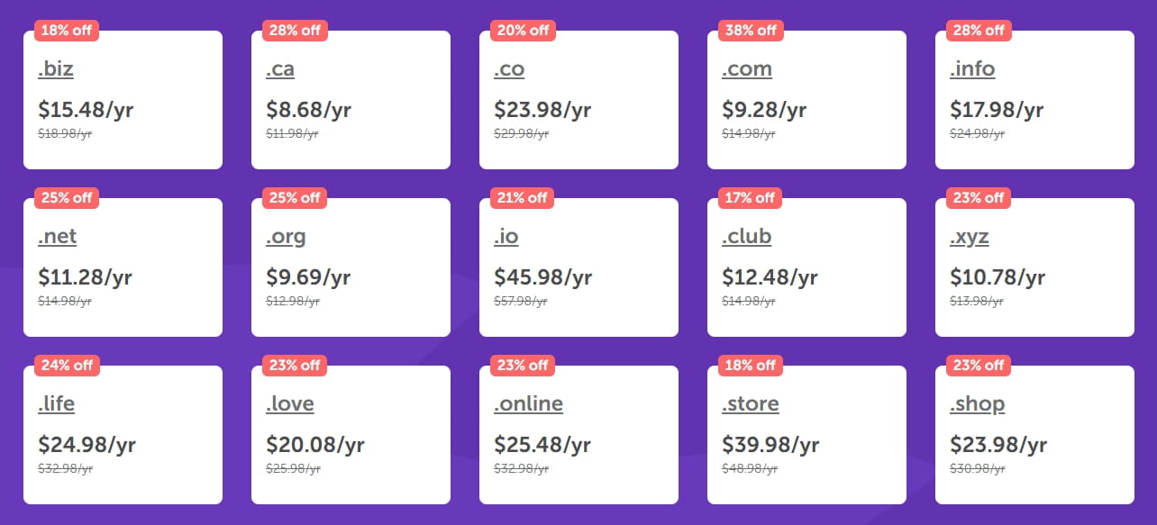 Namecheap域名转入活动