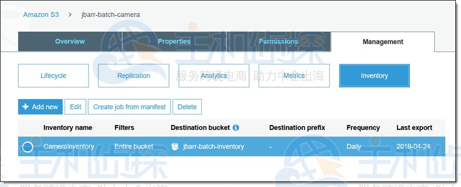 运行亚马逊S3批量操作前提条件