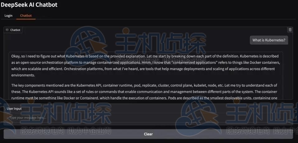 为模型构建聊天机器人UI界面