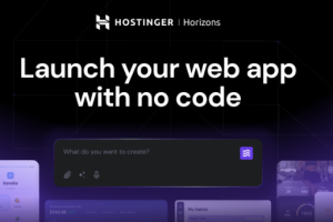 Hostinger Horizons