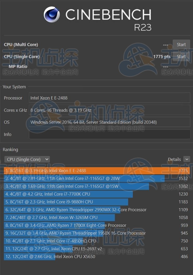 krypt Intel Xeon E-2488G