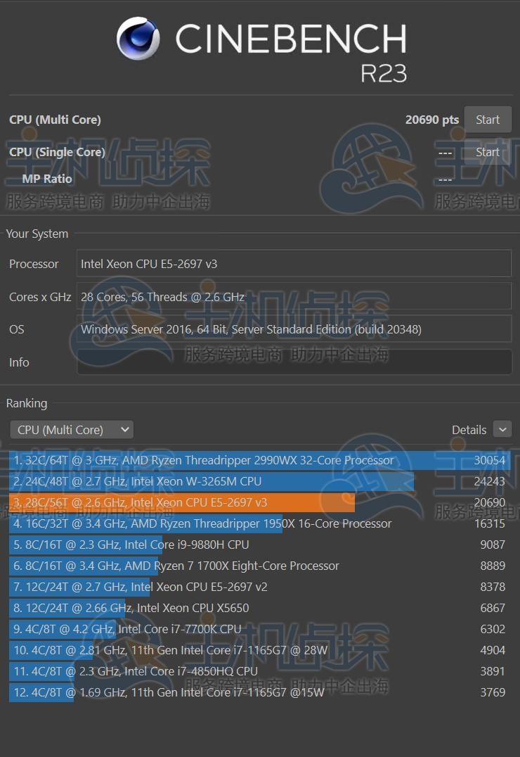 krypt Intel Xeon E5-2697 v3