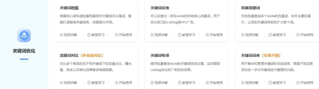 卖家精灵关键词优化